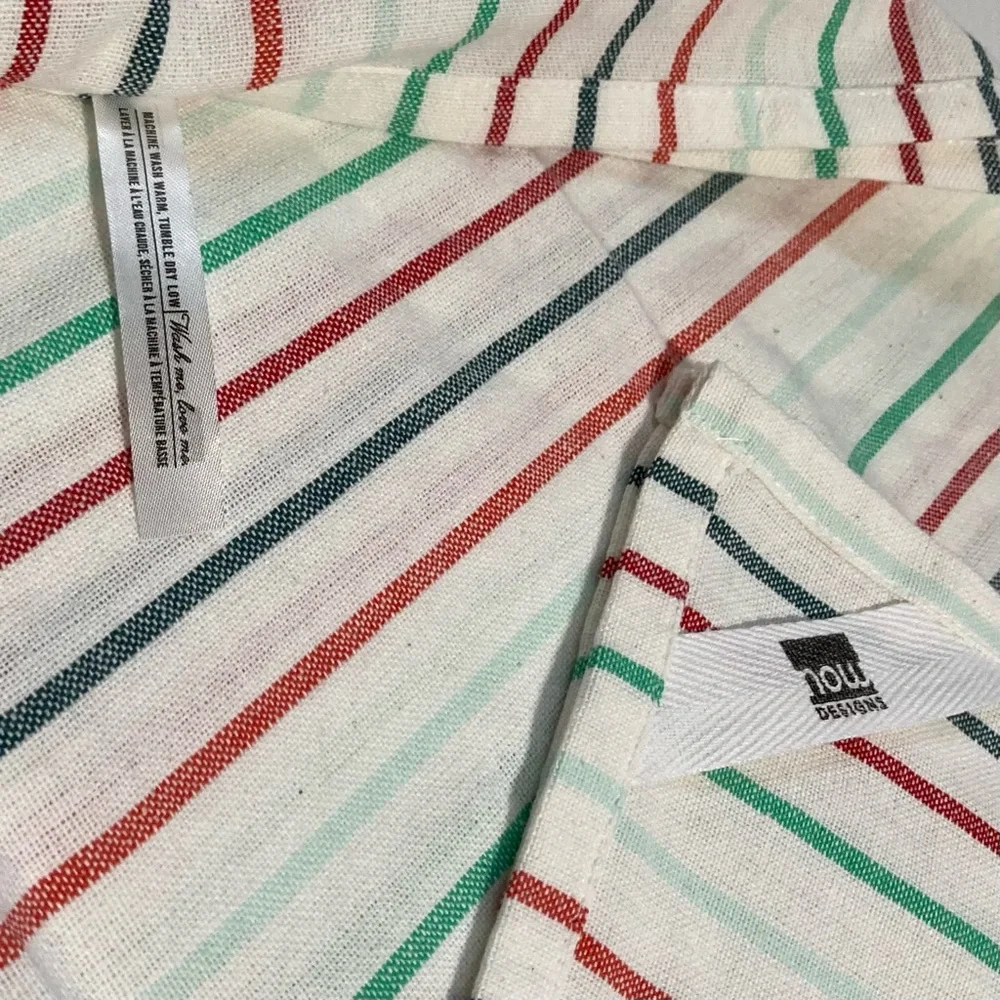 Now Designs Large Jumbo Stripe Dish Towels 28